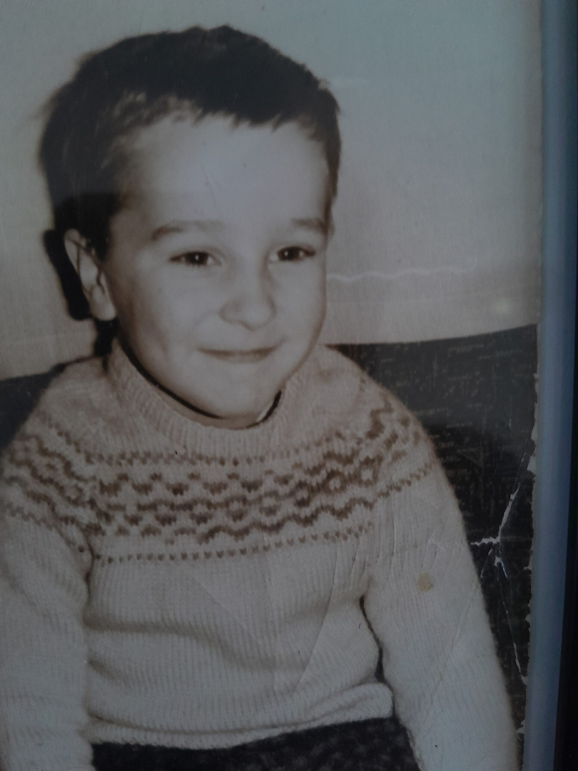 Image of myself aged 3.